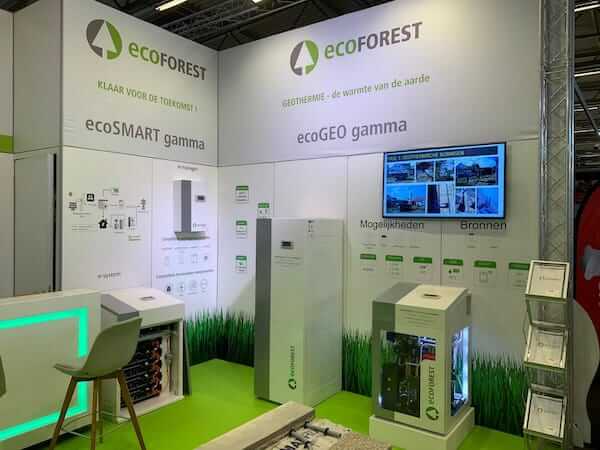 Green Heat Ecoforest showroom
